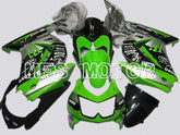Kawasaki NINJA EX250 2008-2012 Injection ABS Fairing - Monster - Black Green - MFS6142